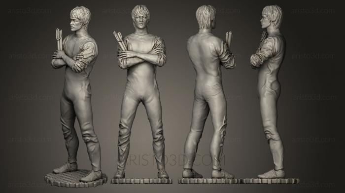Statues of famous people (STKC_0009) 3D model for CNC machine